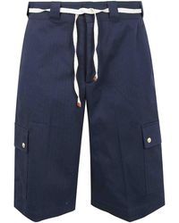 Drole de Monsieur - Le Short Workwear Chevron - Lyst
