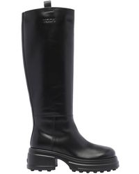 Tod's - Leather Boots - Lyst