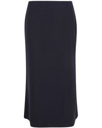 Victoria Beckham - Kick Detail Skirt - Lyst