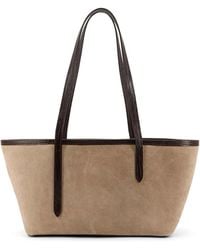 Atp Atelier - Gaiba Suede Shoulder Bag - Lyst