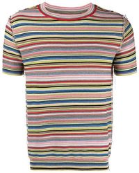 Maison Margiela - Striped T-shirt - Lyst