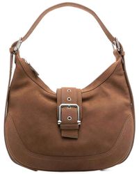OSOI - Leather Medium Hobo Brocle Shoulder Bag - Lyst