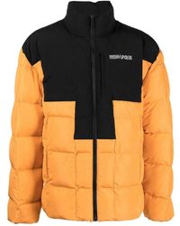 Marcelo Burlon - Logo Cross Block Puffer Jacket - Lyst