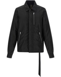 Rick Owens - Zipped Down Padded Jacket - Lyst