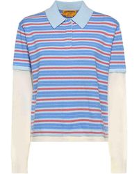 Guest In Residence - Striped Cashmere Rugby Polo - Lyst