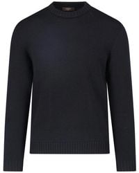 Zanone - Virgin Wool Sweater - Lyst
