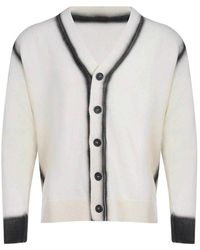 ATOMOFACTORY - Cardigan Made From A Wool Blend - Lyst