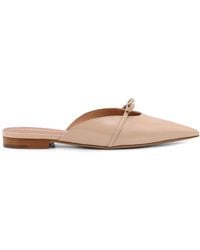 Ferragamo - Painted Leather Mule Giulye - Lyst