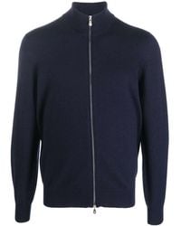 Brunello Cucinelli - Cashmere Zipped Cardigan - Lyst