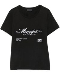 Moncler - Embroidery T-Shirt - Lyst