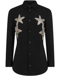 DSquared² - Crystal-Embellished Shirt - Lyst