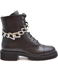 Giuseppe Zanotti - Chain Ankle Boots - Lyst