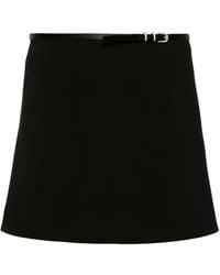 Givenchy - Belted Wrap Skirt - Lyst