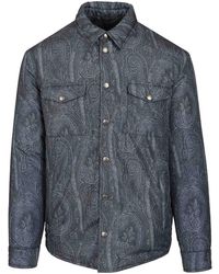 Etro - Paisley Decoration Overshirt - Lyst
