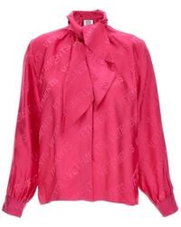 Vetements - 'Monogram' Blouse - Lyst