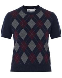Tory Burch - Short Sleeves Sweater - Lyst