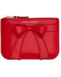 Comme des Garçons - Big Bow 145X105 Mm Wallet - Lyst