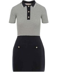 Valentino - Knit Mini Dress - Lyst