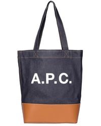 A.P.C. - Tote Axel - Lyst