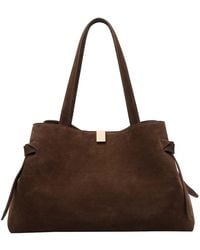 Yuzefi - Suede Gyoza Tote Bag - Lyst