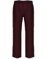 Martine Rose - Rolled Waistband Tailored Pants - Lyst