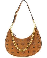 MCM - Aren Crescent Hobo Shoulder Bag - Lyst