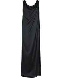 Maison Margiela - Silk Blend Maxi Dress - Lyst