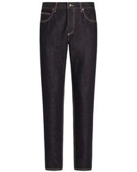 Dolce & Gabbana - Regular Stretch Jeans - Lyst