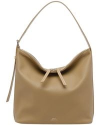 A.P.C. - Borsa A Tracolla Vera - Lyst