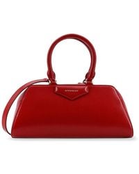 Givenchy - Antigona East West Small Leather Shoulder Bag - Lyst