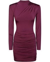 ROTATE BIRGER CHRISTENSEN - Drapey Mini Dress - Lyst