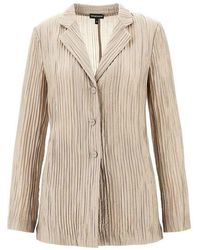 Emporio Armani - Single-Breasted Jacket - Lyst