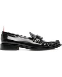 Thom Browne - Penny-Slot Leather Loafers - Lyst