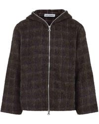 Our Legacy - Full Zip Hood Sweatshirt - Lyst