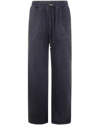 Amiri - Ma Shotgun Embroidered Straight Sweatpant - Lyst