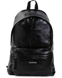 Balenciaga - Leather Explorer Backpack - Lyst