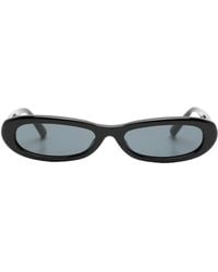 The Attico - Oval Shape Sunglasses - Lyst