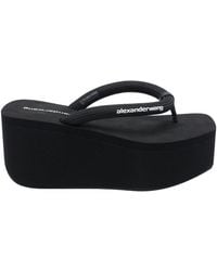 Alexander Wang - Jenna Thong Platform Sandals - Lyst