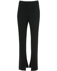 JW Anderson - Front-Slit Straight-Leg Trousers - Lyst