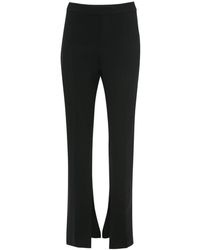 JW Anderson - Front-Slit Straight-Leg Trousers - Lyst