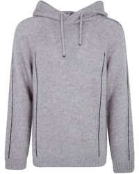 Giorgio Armani - Casual Hoodie Sweatshirt - Lyst