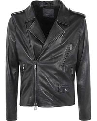 Giorgio Brato - Eco Sheepskin Biker Jacket - Lyst