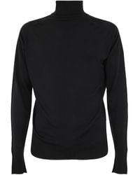 John Smedley - Richards Long Sleeves Crew Neck Pullover - Lyst
