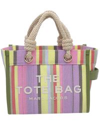 Marc Jacobs - The Stripe Mesh Small Tote Bag - Lyst