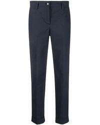 P.A.R.O.S.H. - Parosh Cropped Straight-Leg Trousers - Lyst