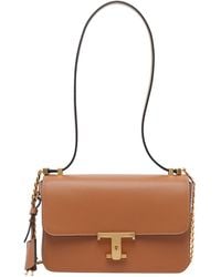 Tod's - Mini T Timeless Crossbody Bag - Lyst