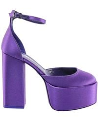 Paris Texas - Satin Sandals - Lyst
