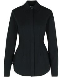 Sportmax - Baffo Viscose Knit Shirt - Lyst