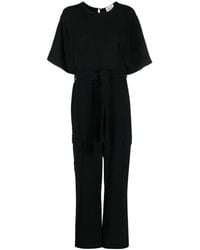 P.A.R.O.S.H. - Wide-Leg Cargo Jumpsuit - Lyst