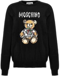 Moschino - Archive Teddy Sweater, Cardigans - Lyst